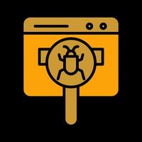 Web Bug Vector Icon
