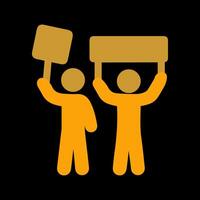 Protester Vector Icon