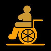 Wheelchair Vector Icon