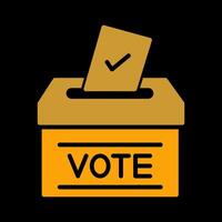 Ballot Vector Icon