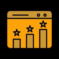 Website Ranking Vector Icon