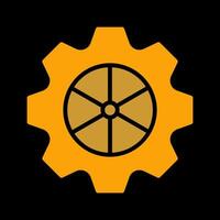 Wheel Vector Icon