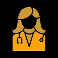 Female Doctor Vector Icon