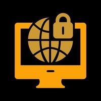 Internet Security Vector Icon