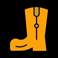 Cowboy Boot Vector Icon