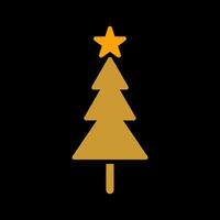 Christmas Tree Vector Icon