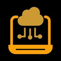 Cloud Computing Vector Icon