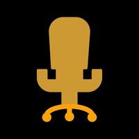 Office Chair III Vector Icon