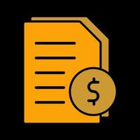 Invoices Vector Icon