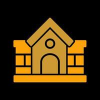 Mansion Vector Icon