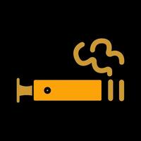 icono de vector de cigarrillo electrónico