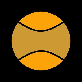icono de vector de béisbol
