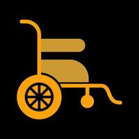 Wheelchair Vector Icon