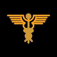 Caduceus Vector Icon