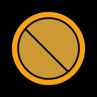 Prohibited Vector Icon