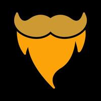 Beard and Moustache II Vector Icon