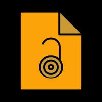 Closed Padlock Vector Icon