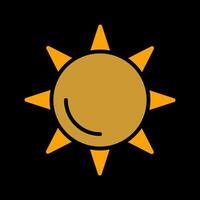 Sun II Vector Icon