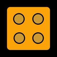 Dice Vector Icon