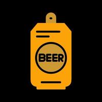 Beer Can II Vector Icon