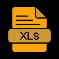 icono de vector xls