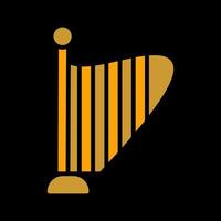 Harp Vector Icon