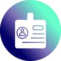 Identification Vector Icon