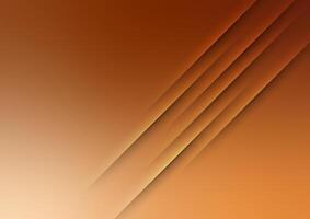 Presentation orange line abstract graphic background vector