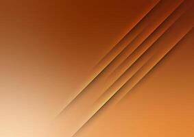 Presentation orange line abstract graphic background vector