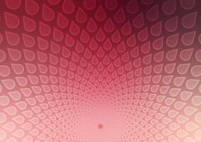 Triangle red wave vortex pattern curve background vector