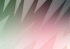 Gradient triangle dot line abstract graphic background vector