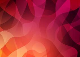 Abstract red wave art banner presentation decoration background vector