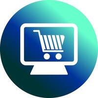 icono de vector de tienda web