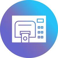 ATM Service Vector Icon