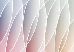 Pastel soft line gradient presentation art background vector