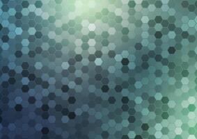 Green dark pentagon gradient pattern graphic background vector