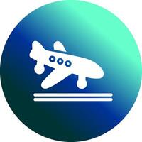 Flight Landing Vector Icon