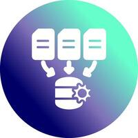 Data Processing Vector Icon