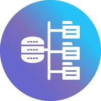 Data Structure Vector Icon