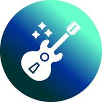 icono de vector de guitarra