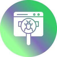 Web Bug Vector Icon