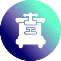 Machine Press Vector Icon