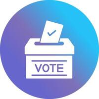 Ballot Vector Icon