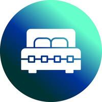 Double Bed I Vector Icon