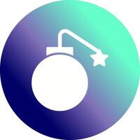 Exploding Cannon Ball Vector Icon