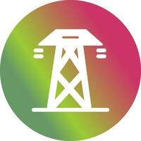 Power Line Vector Icon