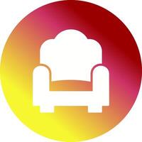 Single Sofa Vector Icon