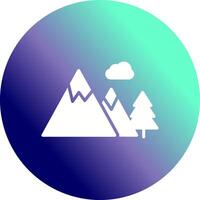 Mountain Vector Icon