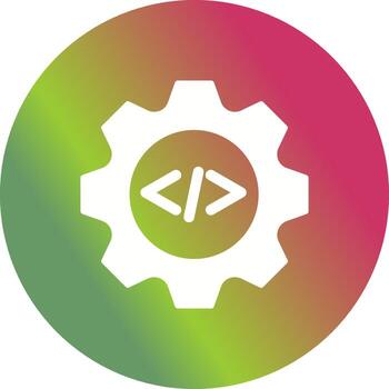 Coding Gear Vector Icon
