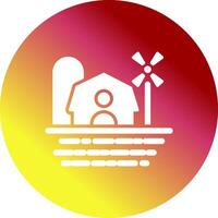 Farm House Vector Icon